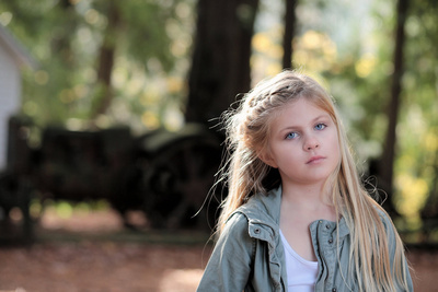 McKenna enjoys the beauty of a Whatcom County park for her photo session
